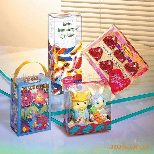 厂家供应 玩具包装盒，pvc透明玩具盒，手提玩具盒