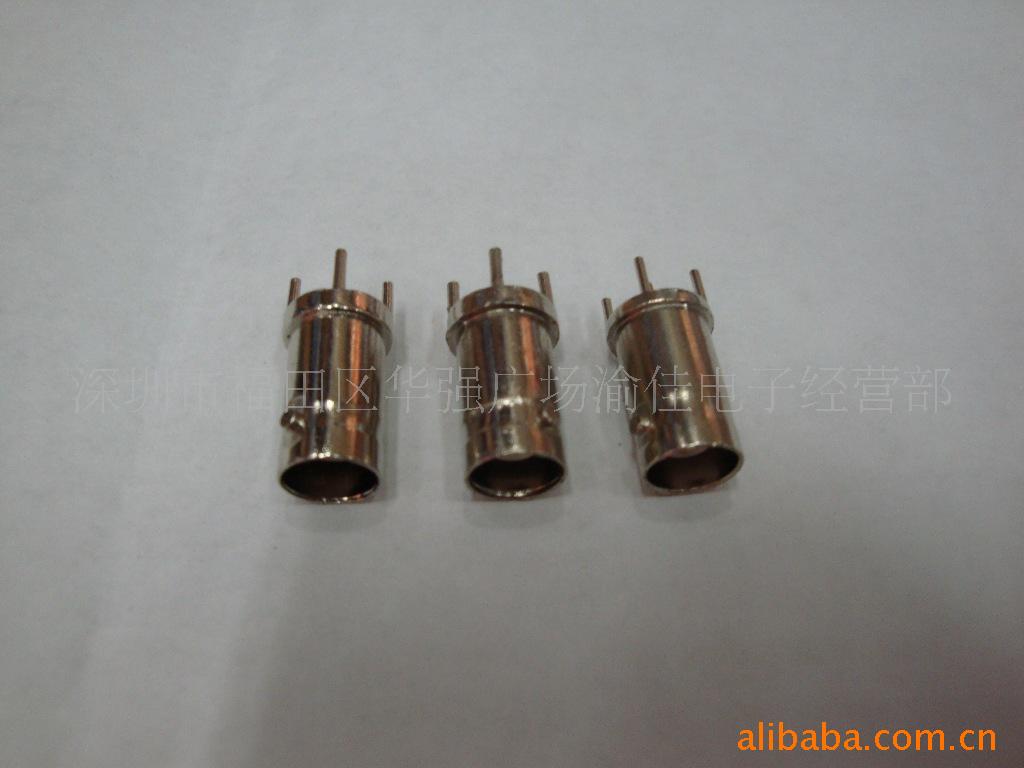 锌合金BNC插座 直脚BNC母座 Q9监控插座