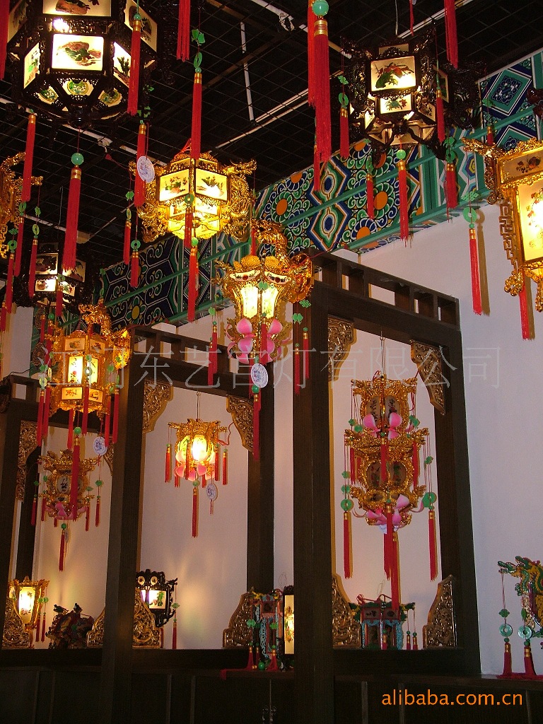 宗教法器、法物-P811供应灯笼 莲花灯宫灯,古典宫灯,塑料宫灯,祈福宫灯,LE...