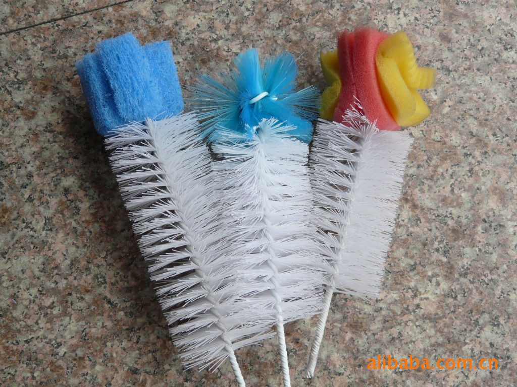 杯刷 奶瓶刷 海绵杯刷 绞线刷 绞毛刷 可来样来图定制