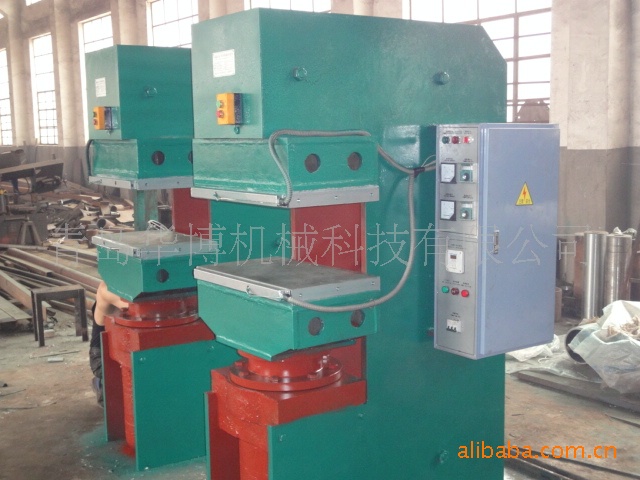 100吨颚式平板硫化机