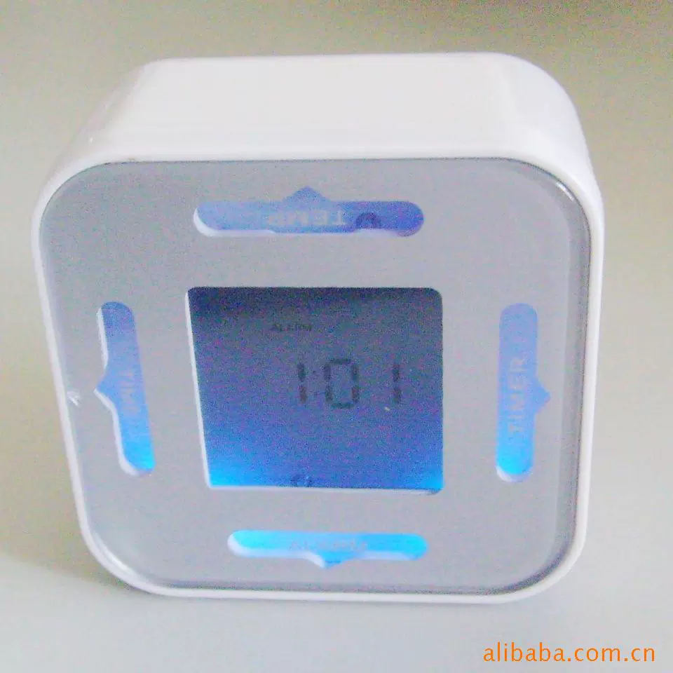 Часы вечный календарь, красочные часы, красочный будильник, треугольные часы, четырехсторонние часы, вращающийся вечный календарь