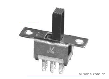 小体积双排两档开关 拨动开关 SS-22E01