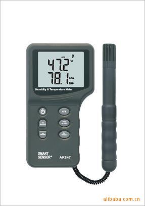 分体式温湿度表山东温湿度计青岛湿度计温湿度测量仪AR847