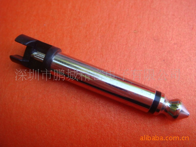 厂家直销6.35单音注塑头/6.35立体插针注塑偷/DC头/火牛头