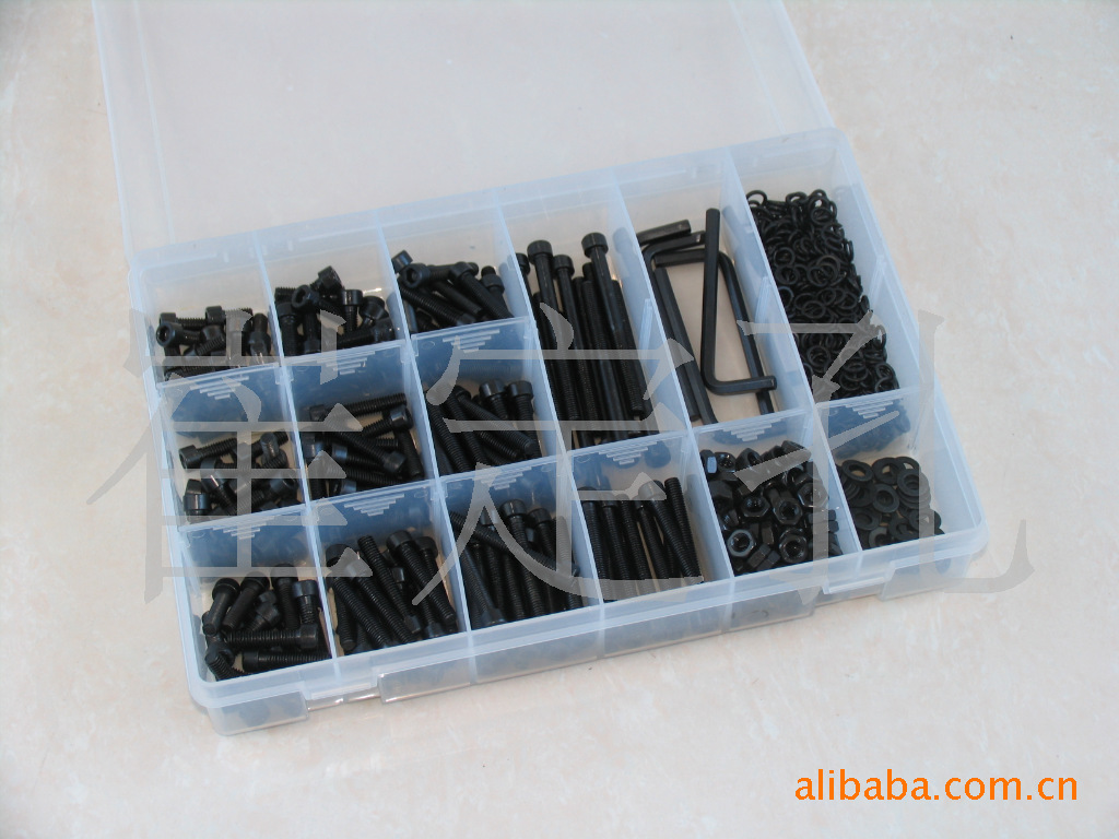 慈溪市赛倍工具盒厂家直销小五金工具组套 各种螺钉 螺丝组套