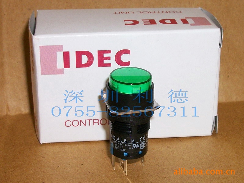 IDEC 带灯按钮 AL6M-M14GC