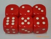 Supply dice, color, size 1 dice, square dice, rounded dice