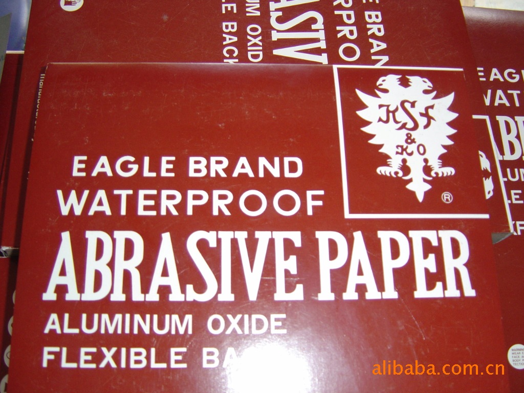 批发日本正宗红鹰砂纸280#(百张装或50张装)
