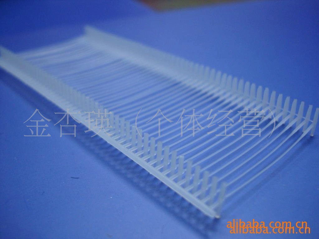 货源地供应服装纺织品辅料商标手穿塑料胶针子母扣 厂家供应批发