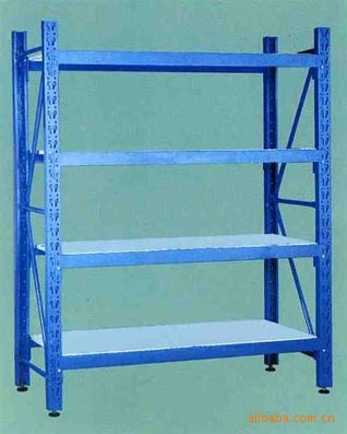 Type A goods shelves Type B goods shelves Medium-sized shelves