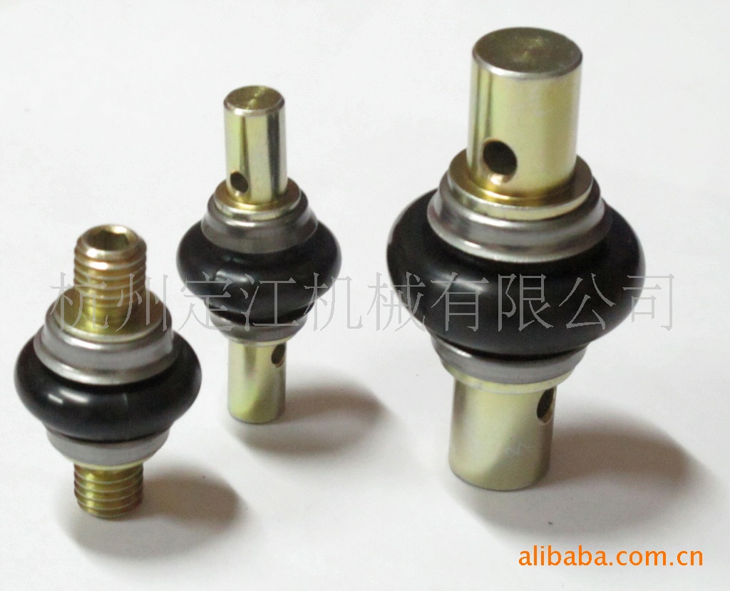 定江机械万向联轴器新款 镀黄锌 带橡皮套