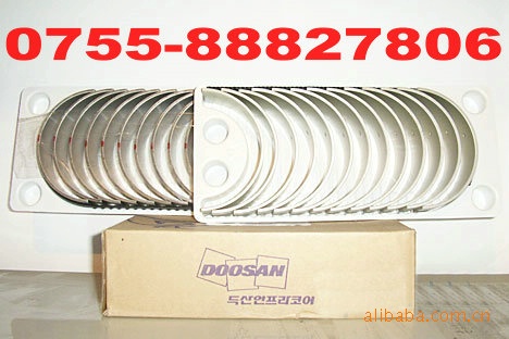 供应韩国大宇柴油发电机组连杆轴承65.24612-5206