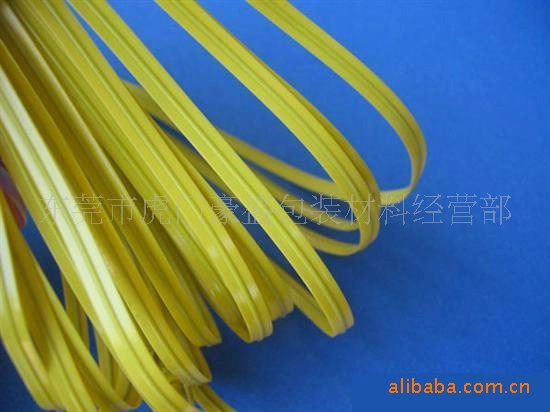 包胶铁线 塑胶铁芯扎带 胶包铁丝扎带 彩色无芯扎带