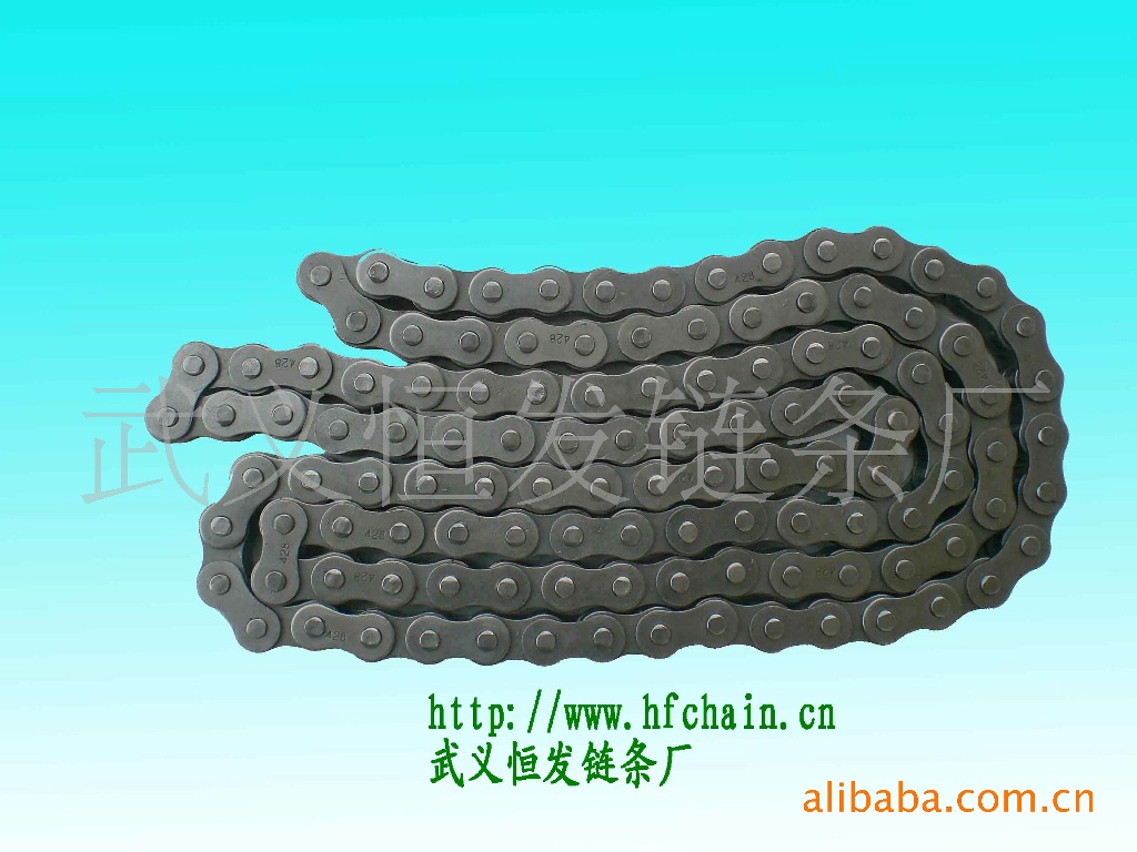 长期供应428，428H单排短节距摩托车传动链条
