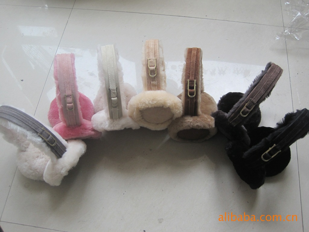 供应各种保暖耳套/摇粒绒帽子、围巾、耳罩(图)