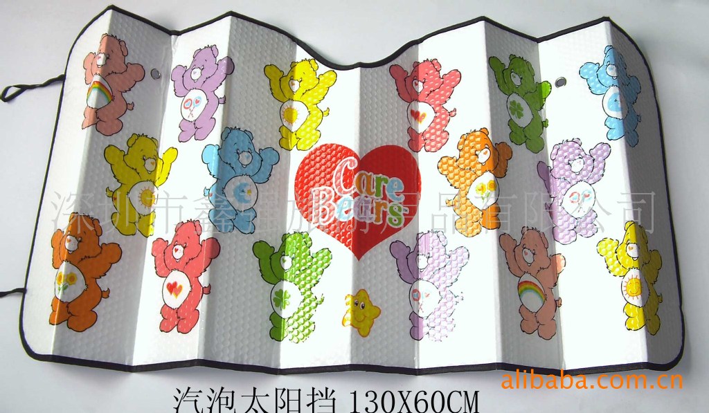 供应汽车遮阳挡 银布 网布遮阳 汽泡铝膜太阳挡 广告阳遮挡