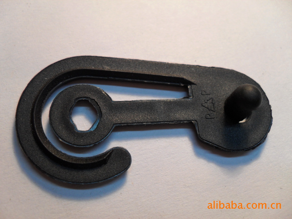 【注塑烫金挂钩】注塑袖攀注塑产品