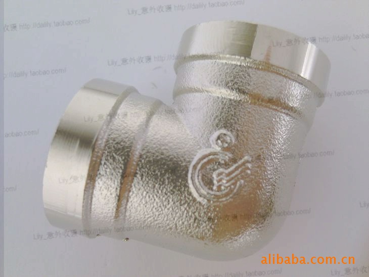 提供】阀门水暖4分 铜弯头 全铜