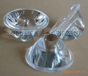 大功率LED透镜 Φ20MM- 8°平光面 聚光透镜