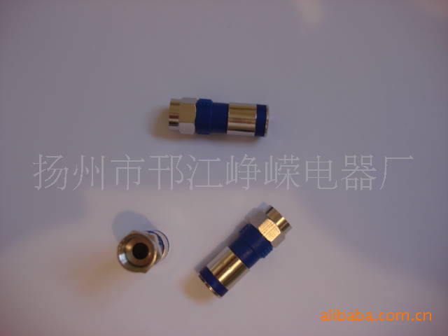 2011款新型防水RF挤压式F 头RG6 RG59 F-connectors 压缩式