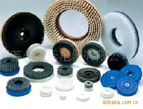 【苏州制刷】各类压盘刷|圆盘刷氧化铝碳化硅毛刷加工(图)