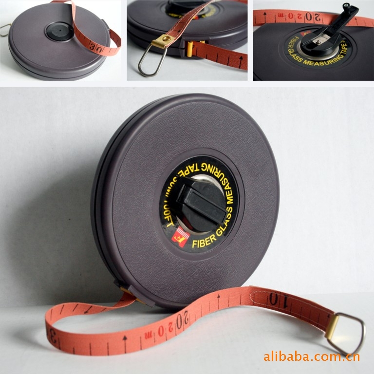 本公司供应ABS卷尺10m20m卷尺麻带卷尺塑料卷尺