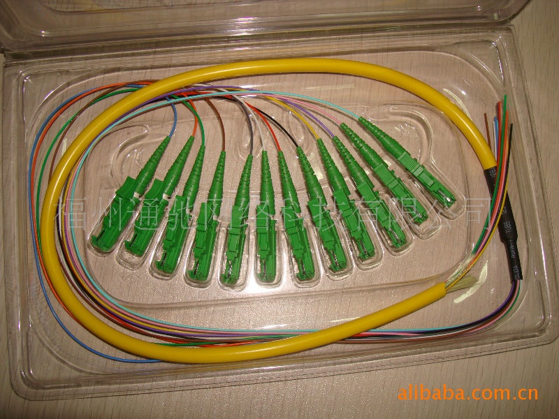 E2000光纤尾纤  E2000光纤跳线E2000 FC SC光纤跳线工业设备常用