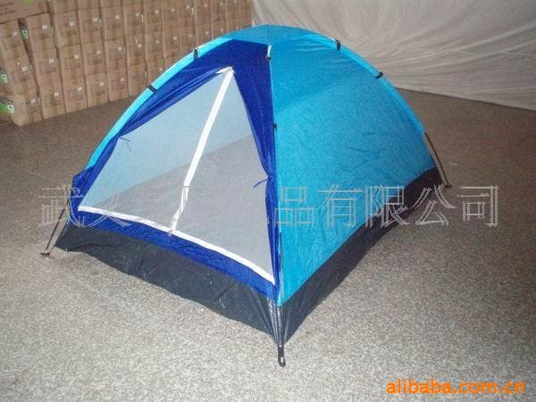 [Customized] Professional Outdoor Camping Tent Large Tent Double Layer Cross Pole Tent Blocks Ultraviolet Rays and Water Pressure