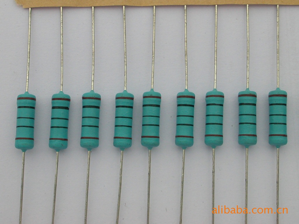 供应金属膜电阻MF2W T52稳定精密工业精密电阻高精度