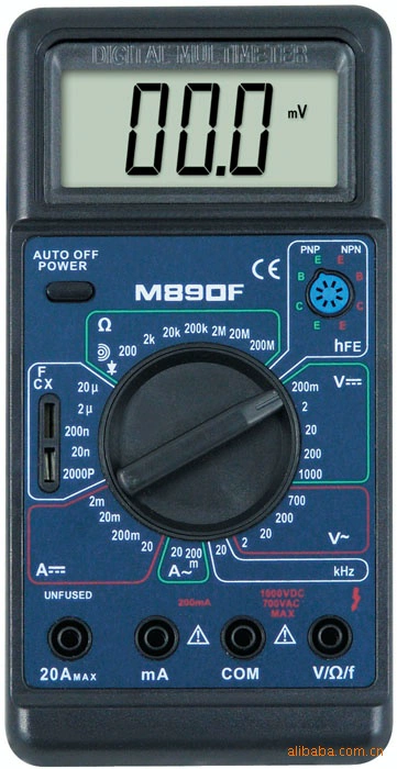 Цифровой мультиметр M890F с автоматическим отключением цифровой ЖК-экран M890C +