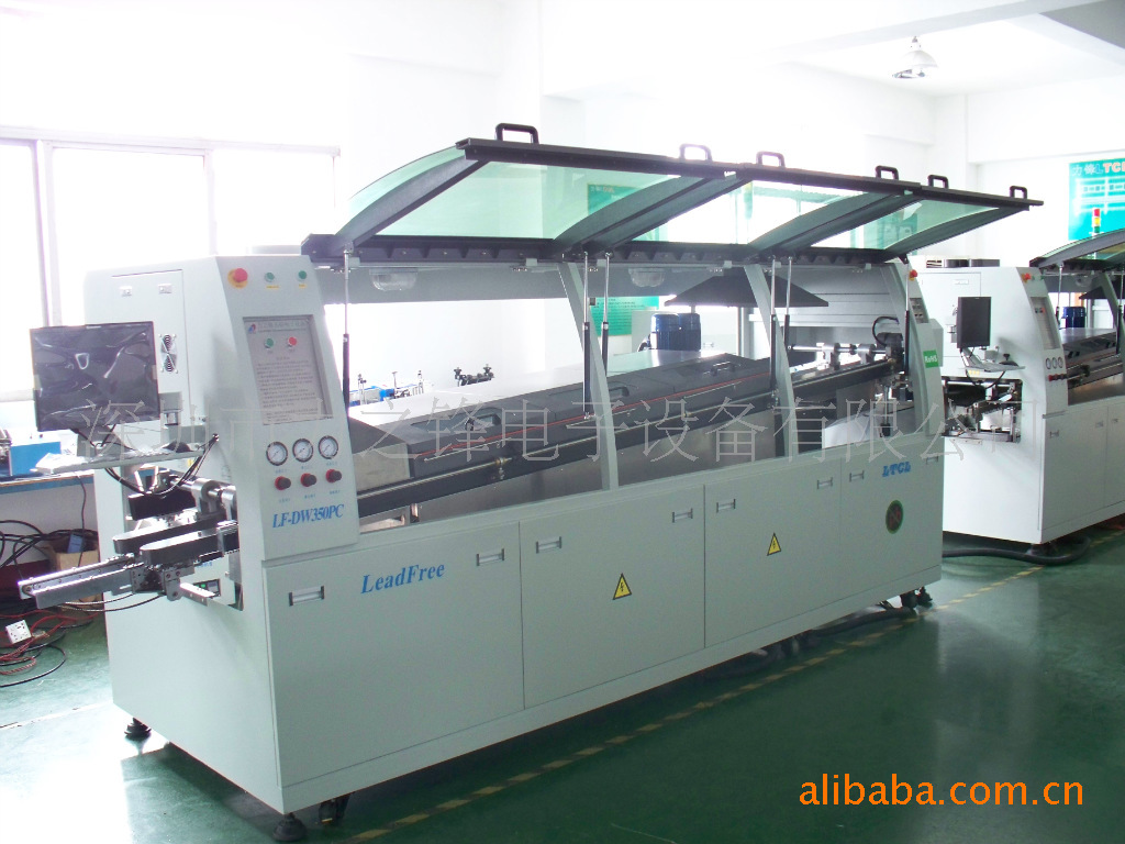 力之锋LF-DW300PC无铅电脑式双波峰焊机（大型机）