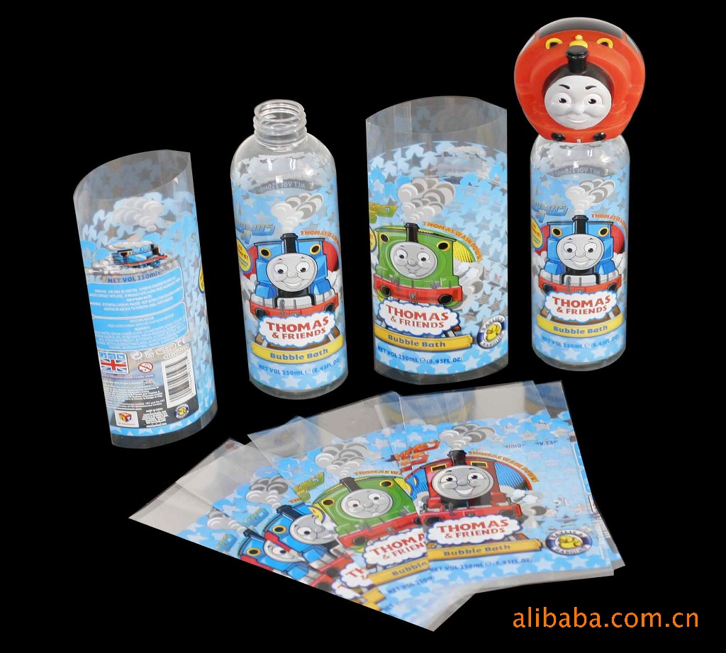 供应pet收缩膜印刷（环保膜、收缩率高！）