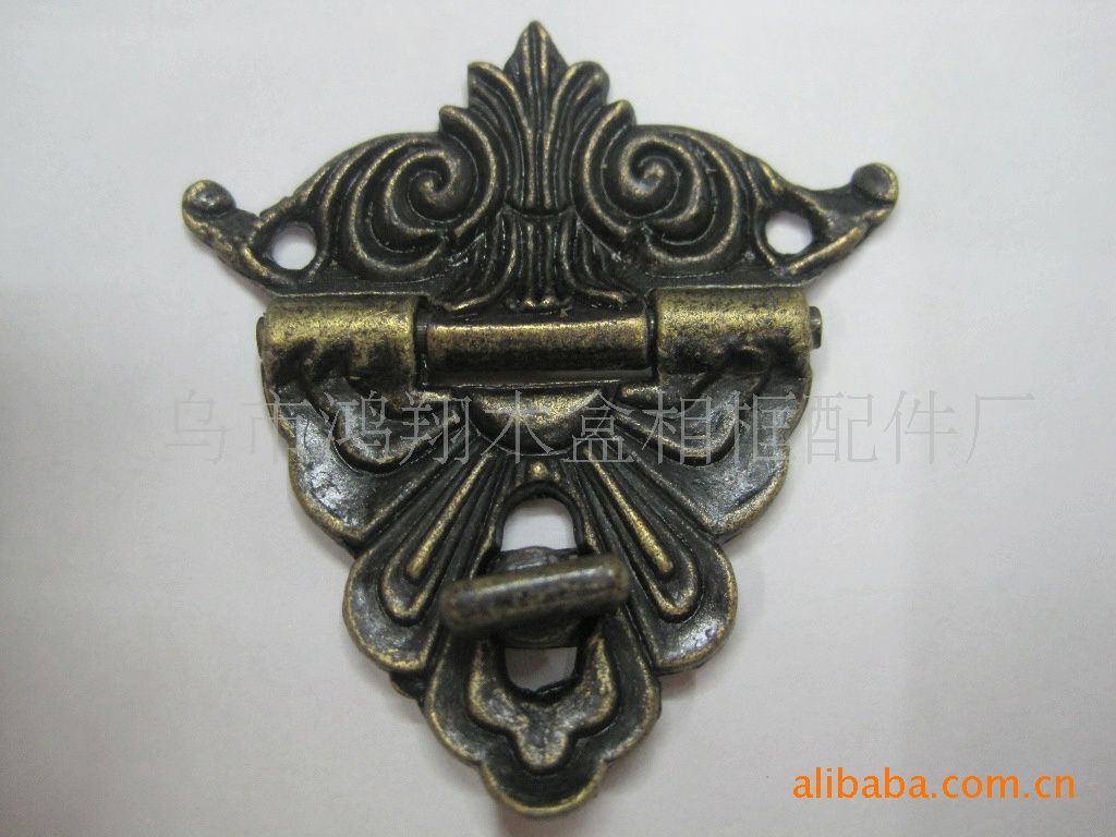 供应箱包锁扣 锌合金锁扣 铁皮锁