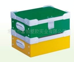 龙岗PP塑料中空板周转箱 坪山蓝色中空板箱 环保耐用塑胶万通板箱