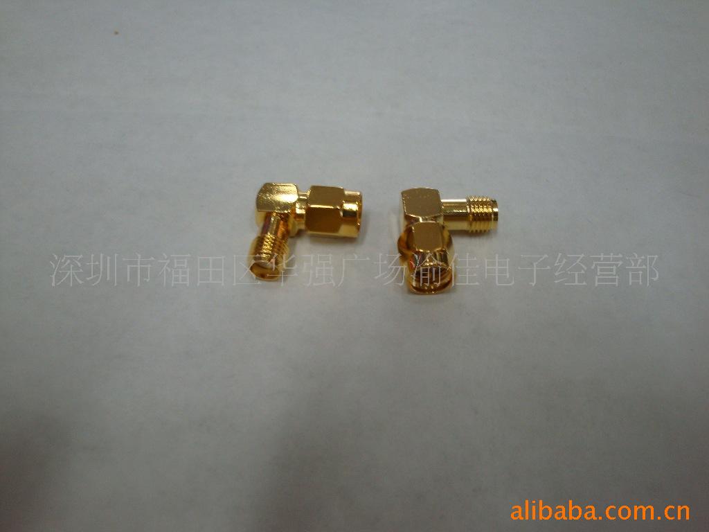 镀金SMA连接器 SMA一公一母转换插头 SMA转SMA