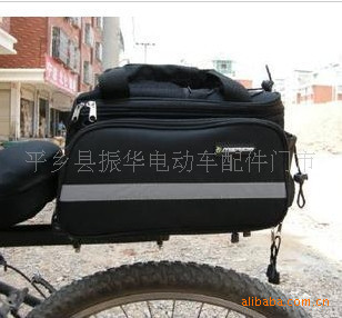 山地车自行车后驮包   折叠式驮包 山地车车包 单车装备 配件