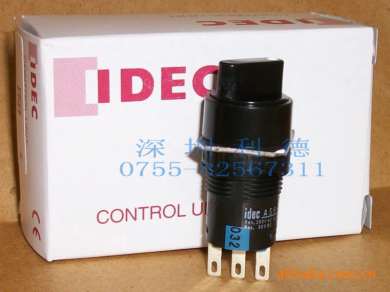 IDEC 选择开关 AS6M-2Y1C
