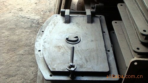 厂家直销 锅炉炉门 手烧炉门圆弧炉门 拨火门 沸腾炉炉门铸铁炉门