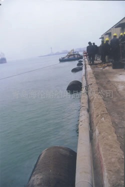 D型圆筒形EVA实心护舷靠球 圆筒型橡胶护舷 （470图）防撞设施青