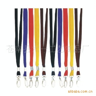 批发尼龙织带易拉扣挂绳工作证学生校园卡套伸缩易拉扣胸牌吊绳