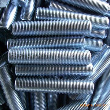 海盐厂家直供非标德标全牙螺杆光伏拉杆后背拉杆镀锌、热镀锌牙棒