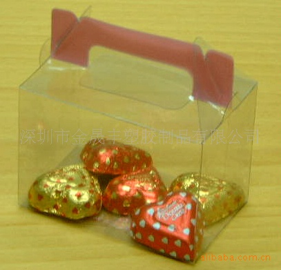 供应PET糖果盒，塑料食品折盒，糖果包装盒(图)