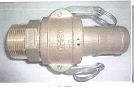 供应1/2寸黄铜接头、扳把式快速接头C+F型