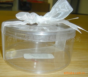 深圳供应pet圆筒，塑料圆桶礼品盒 透明pvc圆筒