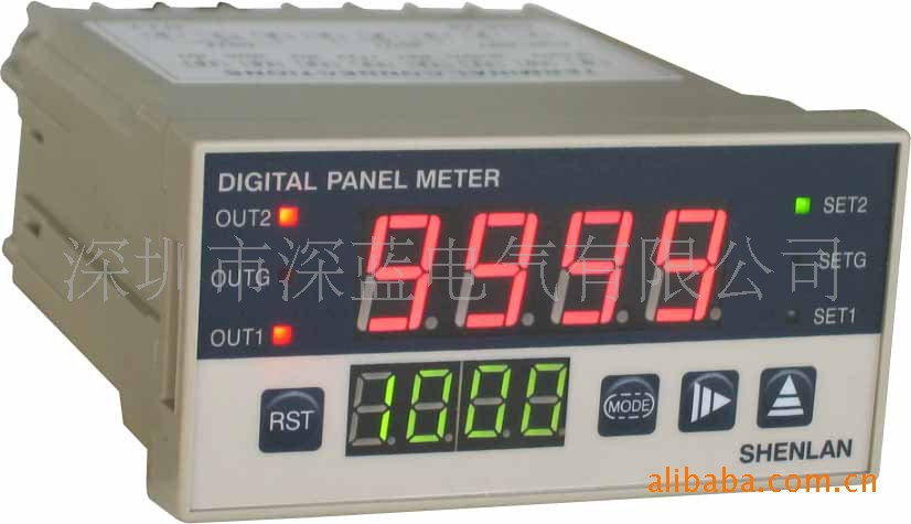 4位数显上下限输出交流电流表 接电流互感器30A 50A 100A 200A等