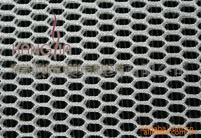 3D网眼布经编座垫用透气抗压面料 可做座垫底布使用