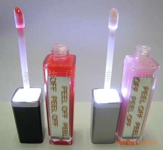LED 按压唇彩管