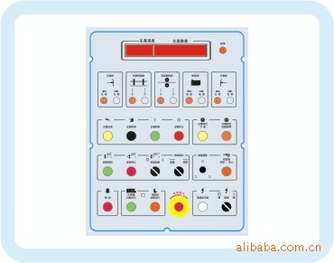 厂家直接供应各种规格，型号，材质的机床控制薄摸开关/薄膜面板