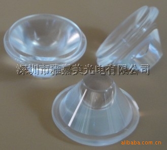 大功率LED透镜 Φ20MM平沙面10至60°LED光学透镜